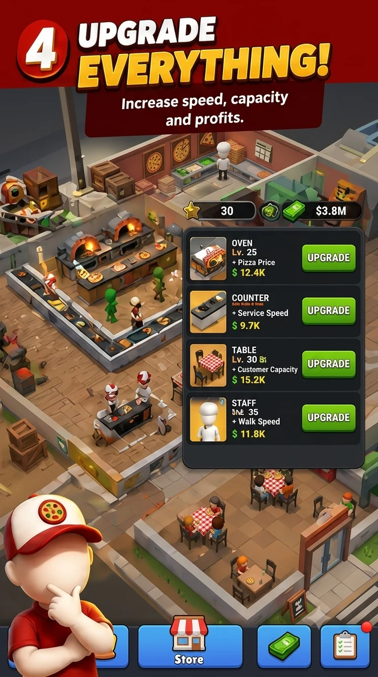 Pizza Restaurant Tycoon screenshot